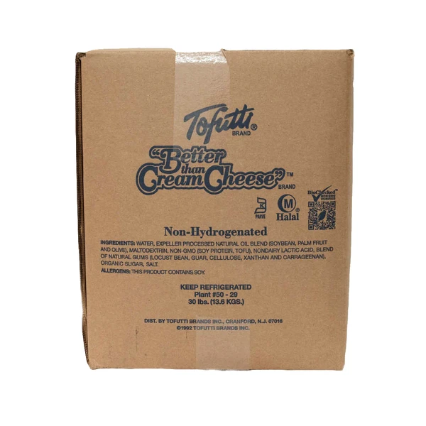 Tofutti: Better Than Cream Cheese-30lbs