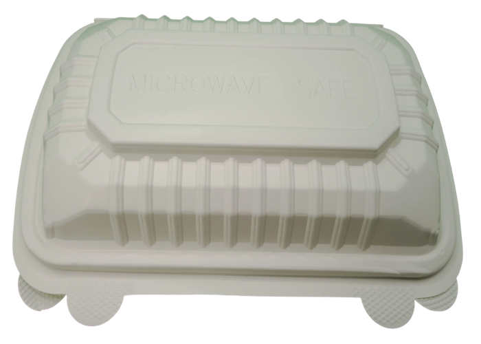 Hoagie: Corn Starch Hinged Container 200x(9x6")