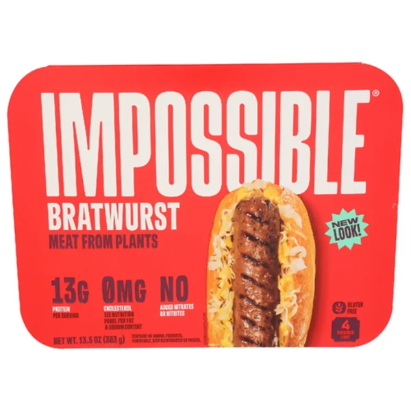 Impossible Brats Sausage FS 12X3.5oz DT#785034