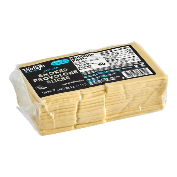 Violife Smoked Provolone Slice 5X2.2lbs